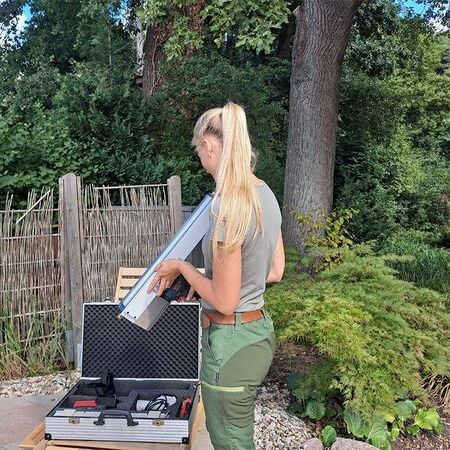 Bohrwiderstandsmessung zur Ermittlung der Restwandstärke von Bäumen